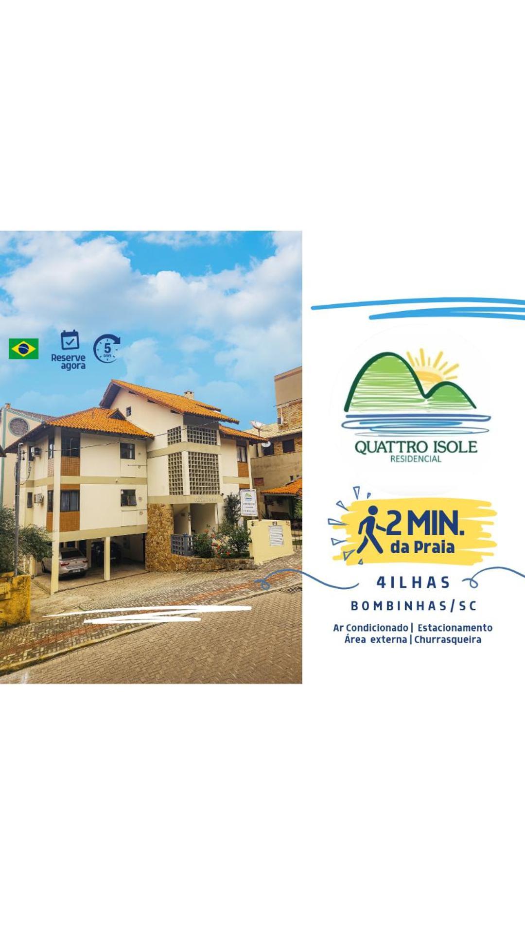Quattro Isole Residencial Daire Bombinhas Dış mekan fotoğraf